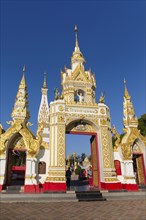 Entrance gate to the Chedi of Wat Phra That Phanom