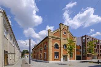 Former boiler house at the worsted spinning mill