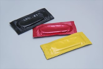 Condoms in national colors of Germany