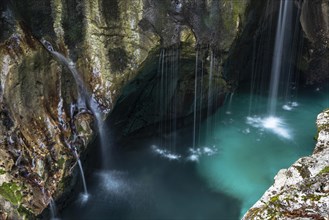 River course in Soca Canyon