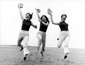 3 women on the beach