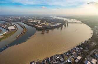 Flood on Rhine