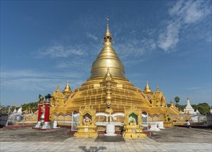 Golden stupa of Kuthodaw Pagoda