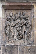 Relief of the Judas kiss
