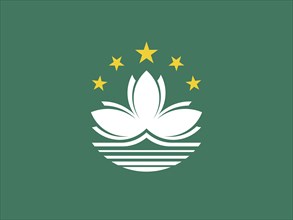 Official national flag of Macao