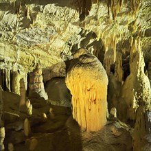 Stalactites and stalagmites