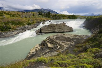 Rapids on Rio Paine