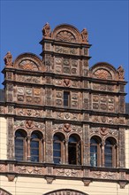 Terracotta facade at Schwerin Castle
