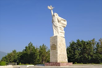 Monument to Mother Albania at the Martyrs' Cemetery