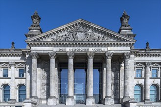 Main facade Reichstag building