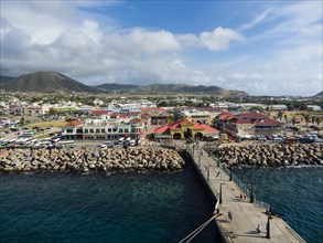 Entrance to the ports of Basseterre