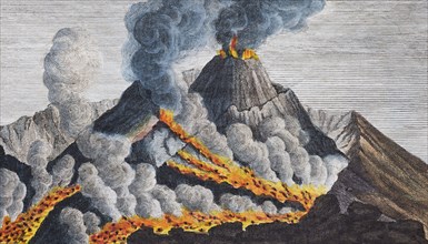 Active volcano Vesuvius