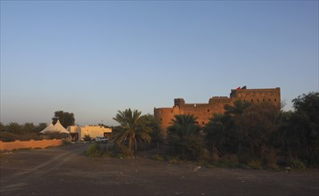 Jabrin Castle in the Evening Light