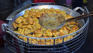 Typical fish cakes are fried