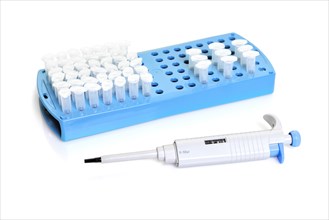 Pipette and Eppendorf Tubes