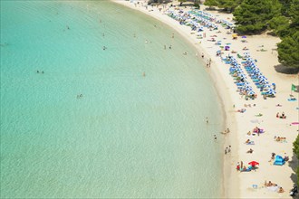 Bathers at Cala Galdana