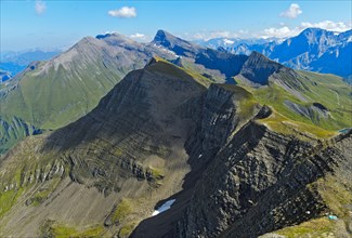 Rugged ridge of the Bernese Alps