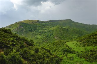 Mountain with the ancient city Amantia