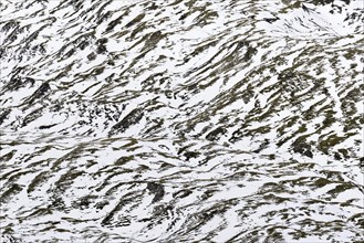 Snowy mountainside