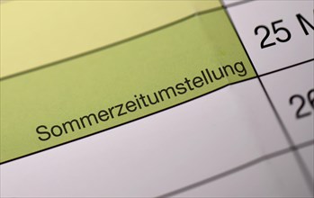 German calendar