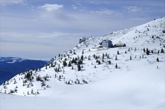 Winter landscape on the Rax