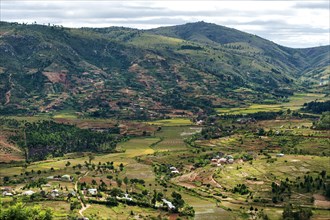 View of the surrounding countryside and the northern suburbs of Antananararivo