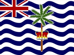 Official national flag of the British Indian Ocean Territory