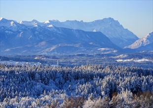 Konigsdorf and Zugspitze