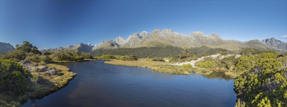 Mountain lake at Key Summit