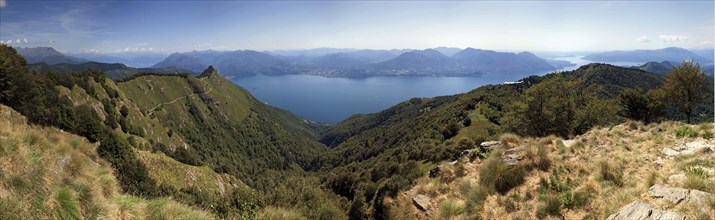 View from Morissolino to Lago Maggiore