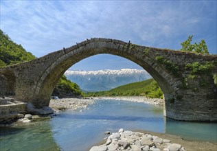 Ottoman stone arch bridge Ura e Kadiut