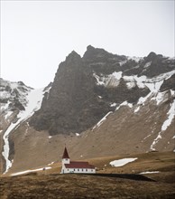 Red white church
