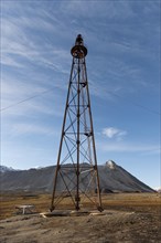 Old airship mast to anchor for the airship Norge by Umberto Nobile