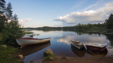 Boats at the lake