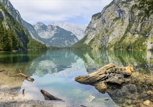 Water reflection on Lake Obersee
