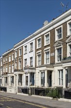 Terraced houses on Westbourne Park Road