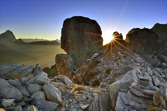 Sunset at Balmer Gratli