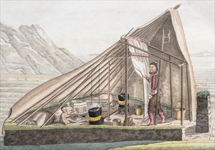 Summer tent of the Greenlanders