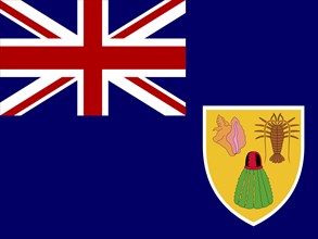 Official national flag of the Turks and Caicos Islands