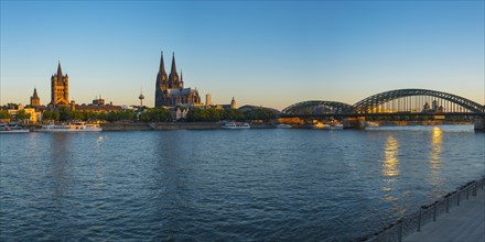 City panorama of Cologne