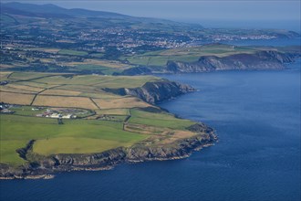 Aerial view of the Isle of Man