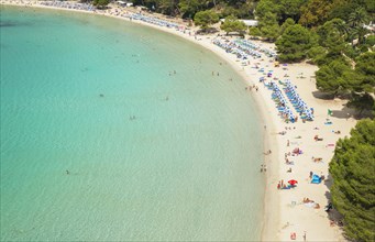 Bathers at Cala Galdana