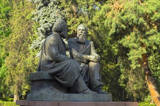 Marx and Engels Statue