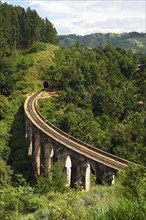 Nine Arches Bridge in the highlands near Ella