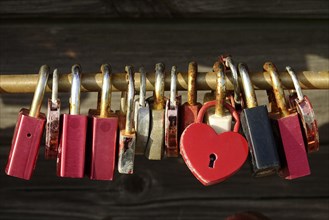 Love padlocks