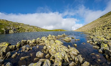 Sattelsee lake at Greifenbergsattel