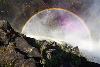 Double Rainbow at Victoria Falls