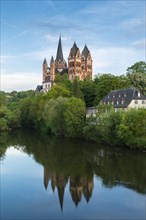 Late Romanesque and Early Gothic Limburg Cathedral of St. George or St. George's Cathedral above the Lahn