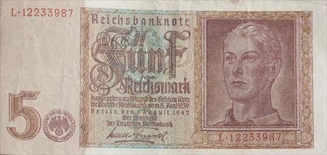 5 Reichsmark from 1942
