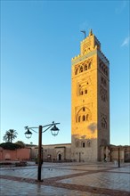Koutoubia Mosque at sunrise